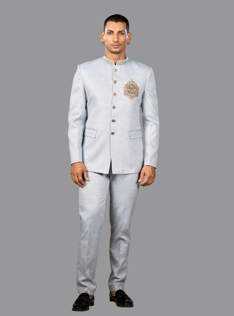 SILVER GRAY JODHPURI